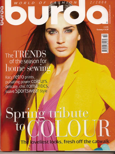Fashion Articles Magazines on The Grand Dame Of Sewing Magazines Burda World Of Fashion
