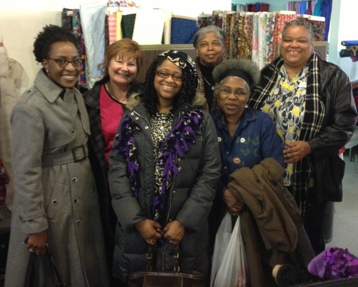 PR Day at A Fabric Place - group shot PR Day at A Fabric Place - group shot