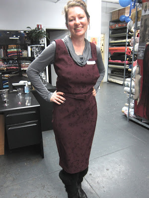 Leu in her Gertie dress Leu in her Gertie dress