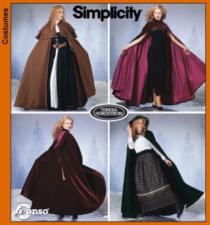 Simplicity 5794 Misses' Capes Simplicity 5794 Misses' Capes