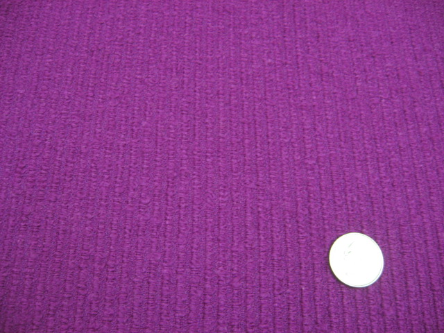 MILLY TEXTURED WOOL - RIBBED LOOK- MAGENTA MILLY TEXTURED WOOL - RIBBED LOOK- MAGENTA