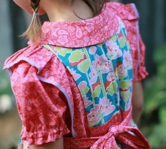 JustineSewcountrychick dress back JustineSewcountrychick dress back