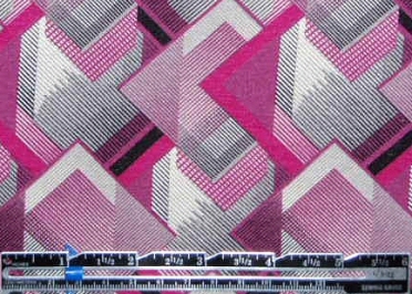 French raspberry/gray techno-graphic knit French raspberry/gray techno-graphic knit