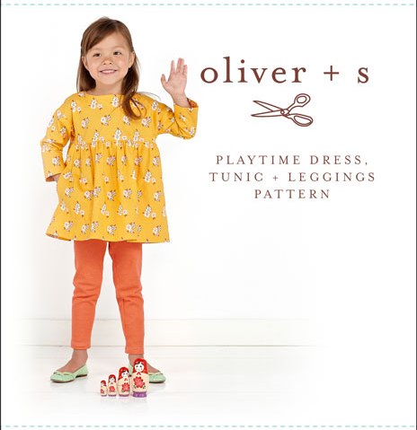Oliver + S OS042PT Playtime Dress, Tunic + Leggings Oliver + S OS042PT Playtime Dress, Tunic + Leggings