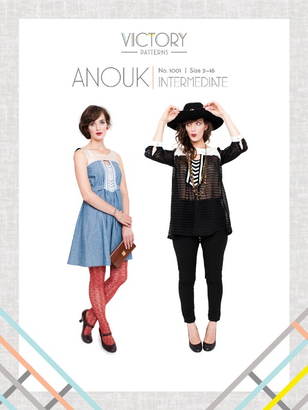 Victory Patterns 1001 Anouk Top and Dress Victory Patterns 1001 Anouk Top and Dress