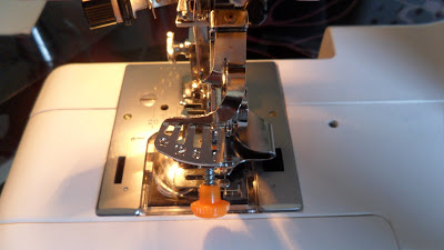 ruffler foot attached to my machine ruffler foot attached to my machine
