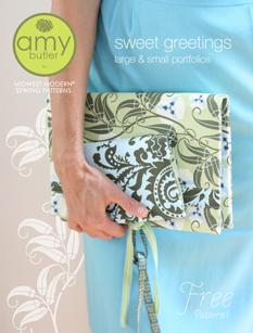 Click to magnify/shrink Amy Butler Sweet Greetings Portfolios