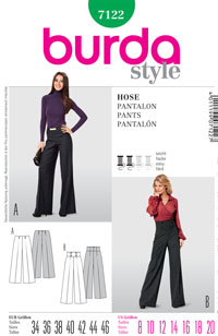 Burda 7122 Pattern