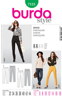 Burda 7123 Pattern