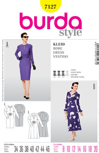 Burda 7127 Pattern