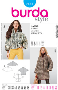 Burda 7131 Pattern
