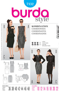 Burda 7132 Pattern