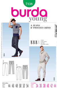 Burda 7138 Pattern