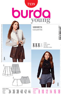 Burda 7139 Pattern