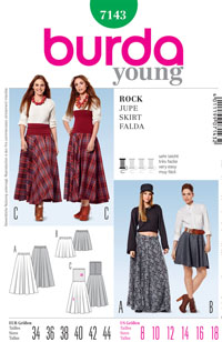 Burda 7143 Pattern