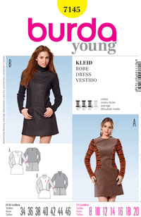 Burda 7145 Pattern