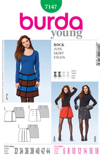 Burda 7147 Pattern