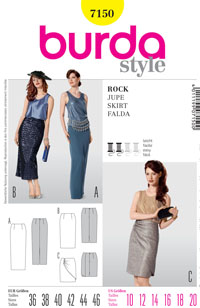 Burda 7150 Pattern