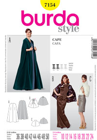 Burda 7154 Pattern