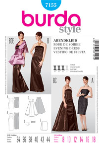 Burda 7155 Pattern