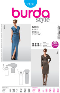 Burda 7160 Pattern