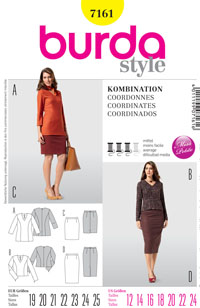 Burda 7161 Pattern