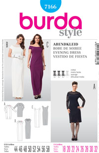 Burda 7166 Pattern