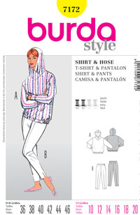 Burda 7172 Pattern