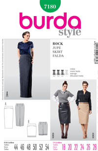 Burda 7180 Pattern