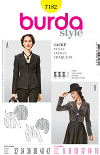 Burda 7182 Pattern