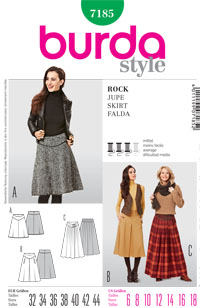 Burda 7185 Pattern