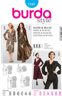Burda 7187 Pattern