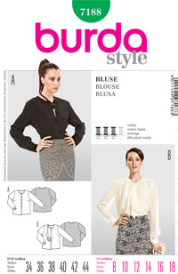 Burda 7188 Pattern