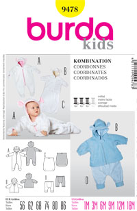 Burda 9478 Pattern