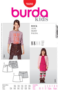 Burda 9480 Pattern