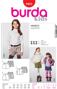 Burda 9481 Pattern