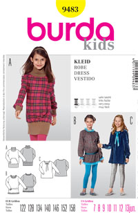 Burda 9483 Pattern