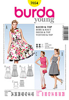 Burda 7054 Pattern