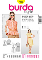 Burda 7063 Pattern