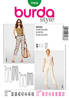 Burda 7068 Pattern