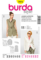 Burda 7074 Pattern