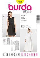Burda 7078 Pattern