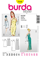 Burda 7110 Pattern