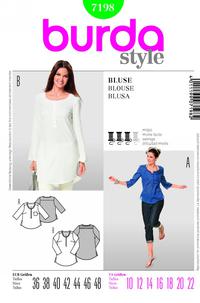 Burda 7198 Pattern