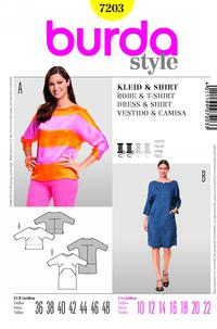 Burda 7203 Pattern
