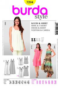 Burda 7204 Pattern