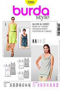 Burda 7205 Pattern
