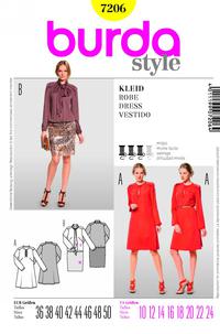 Burda 7206 Pattern