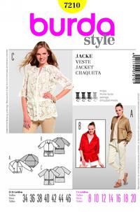 Burda 7210 Pattern