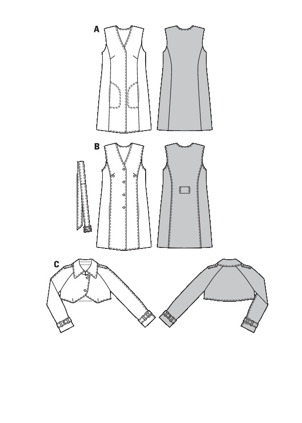 Click to magnify/shrink Line Drawing